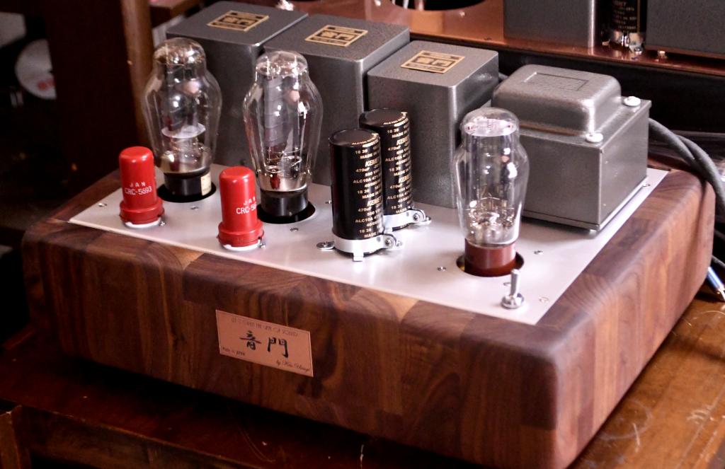 300B stereo tube amplifier class A1, 9W output