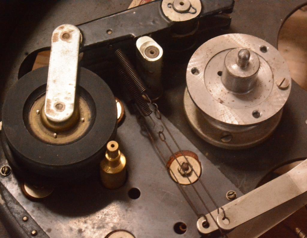 Early 50s year DENON Columbia turntable 50Hz/100V * Ex RARE
