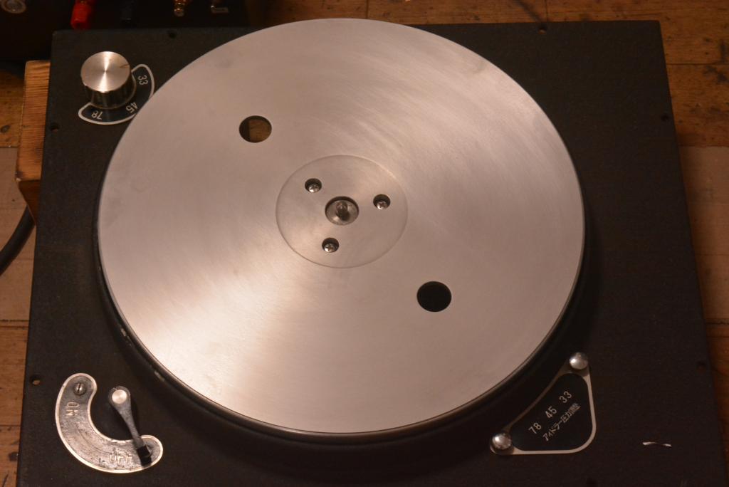 Early 50s year DENON Columbia turntable 50Hz/100V * Ex RARE