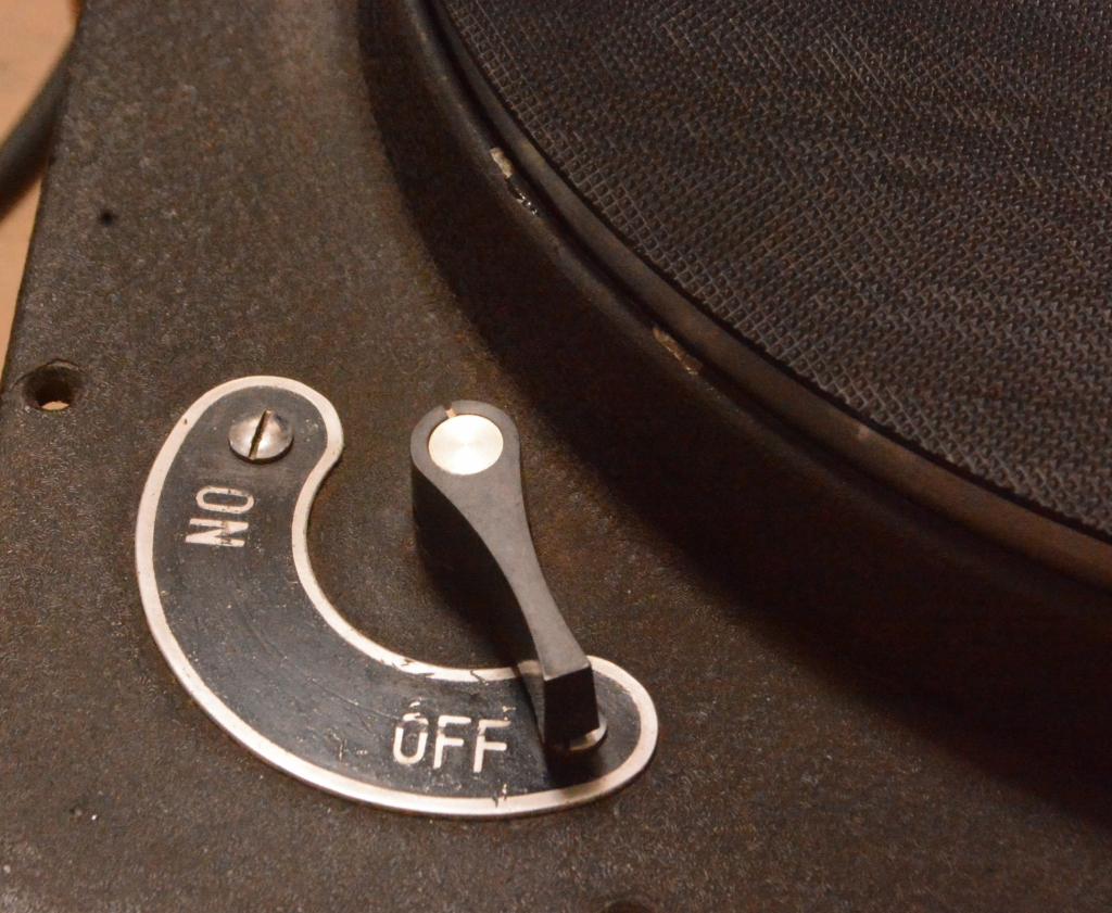 Early 50s year DENON Columbia turntable 50Hz/100V * Ex RARE