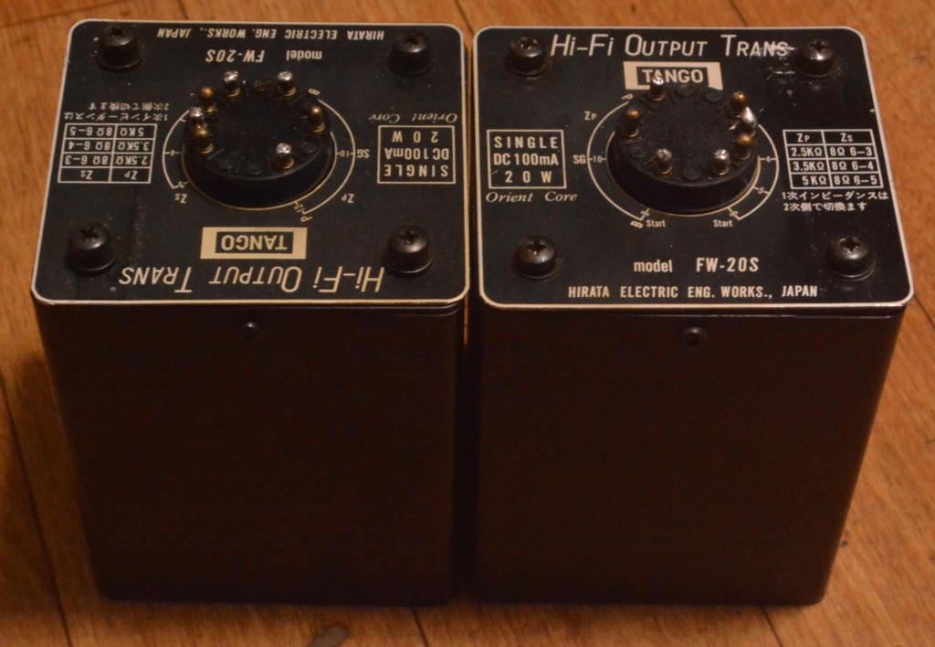 HIRATA TANGO SE OPT transformer FW-20S for VT-52,300B,2A3,PX-25,KT-88