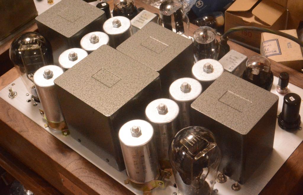  PX25/PX-4 SE stereo tube amplifier class A1