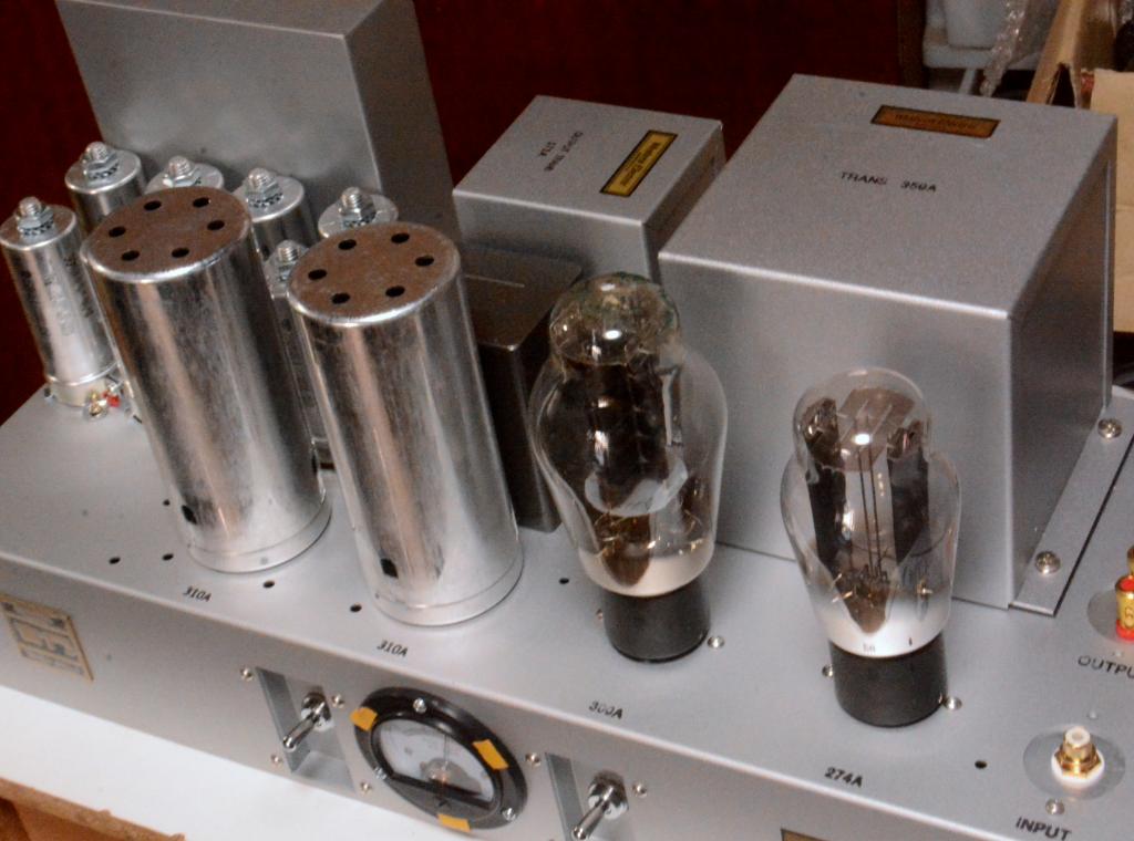 Western Electric 91A type tube amplifier replica monoblock x 2