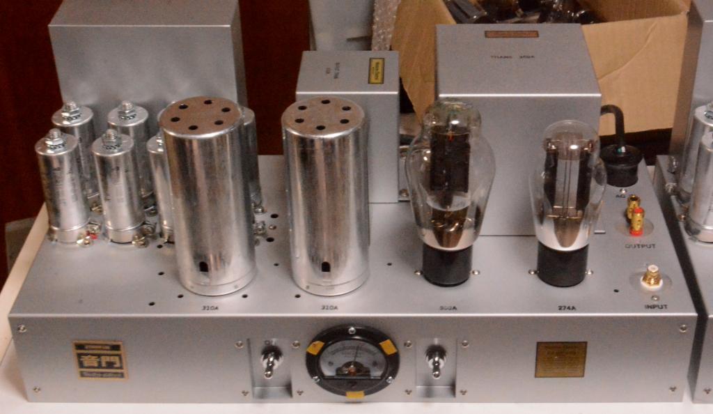 Western Electric 91A type tube amplifier replica monoblock x 2