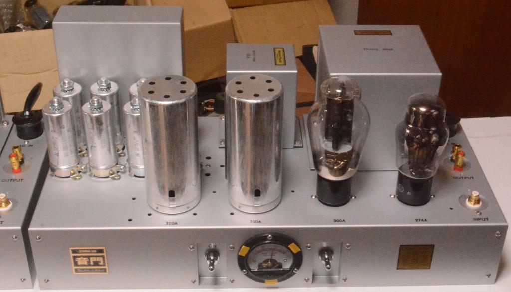 Western Electric 91A type tube amplifier replica monoblock x 2
