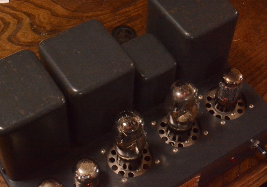 45 SE tube amplifier 717A tube drive with All TAMURA transformer, no tubes include * Perfect sound !