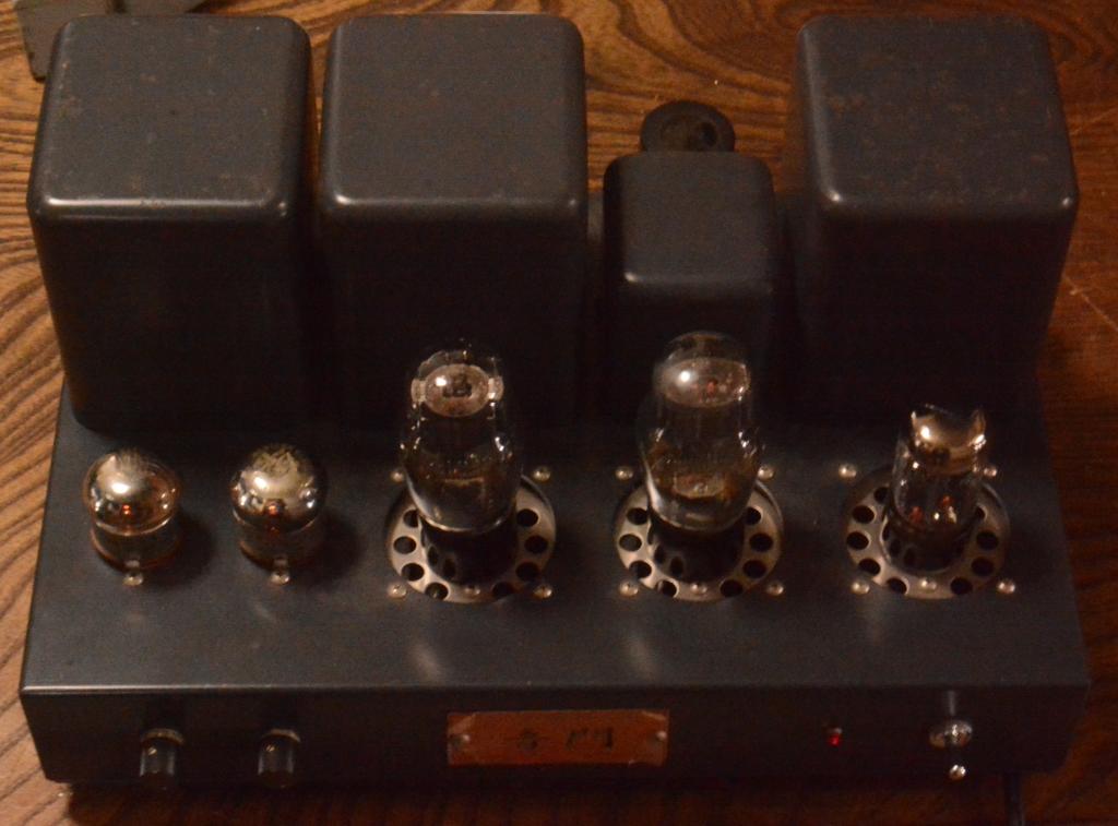 45 SE tube amplifier 717A tube drive with All TAMURA transformer, no tubes include * Perfect sound !