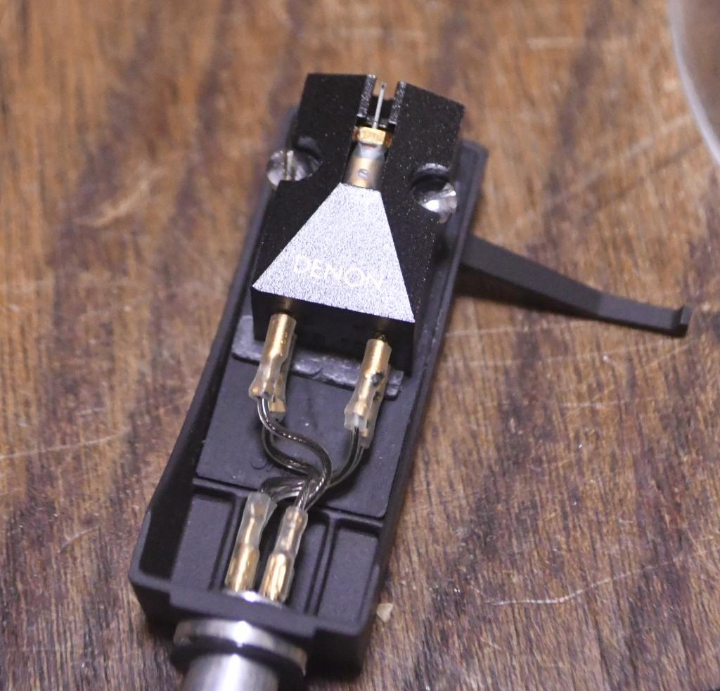 Denon DL-103LC Mk2　cartridge for professional LC-OFC pure cooper coil with PCL-5 headshell