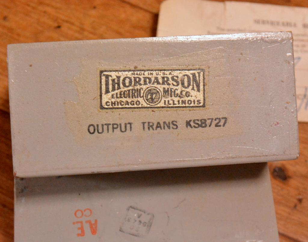 EXTRA RARE !!! New Old Stock 50s year Western Electric KS-8727 output transformer