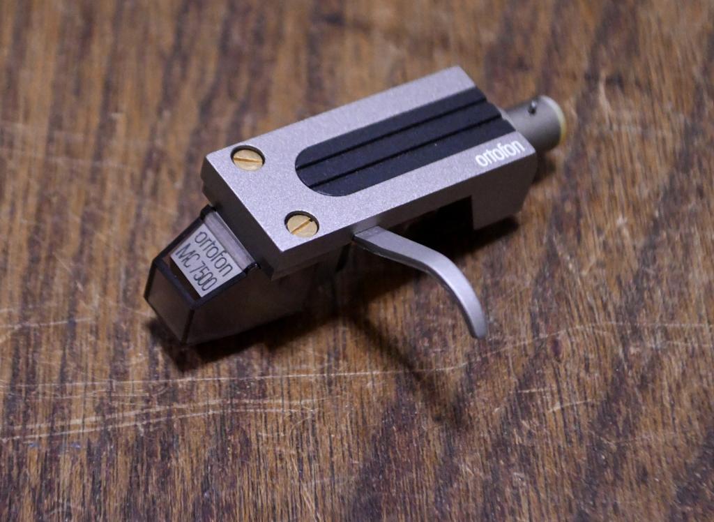 Ortofon MC-7500 pure titanium body MC Cartridge with original headshell LH-7500
