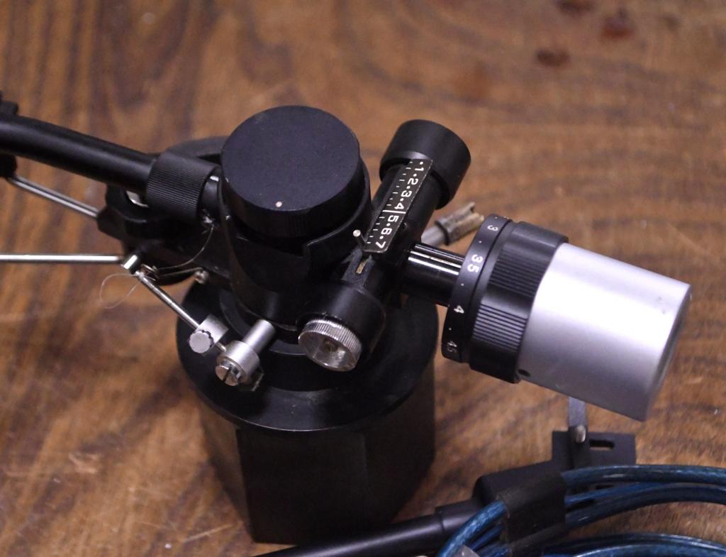 Audio Craft AC-4000MC long type tonearm one pivot oil damped type with 4 armwards, subweight, cable