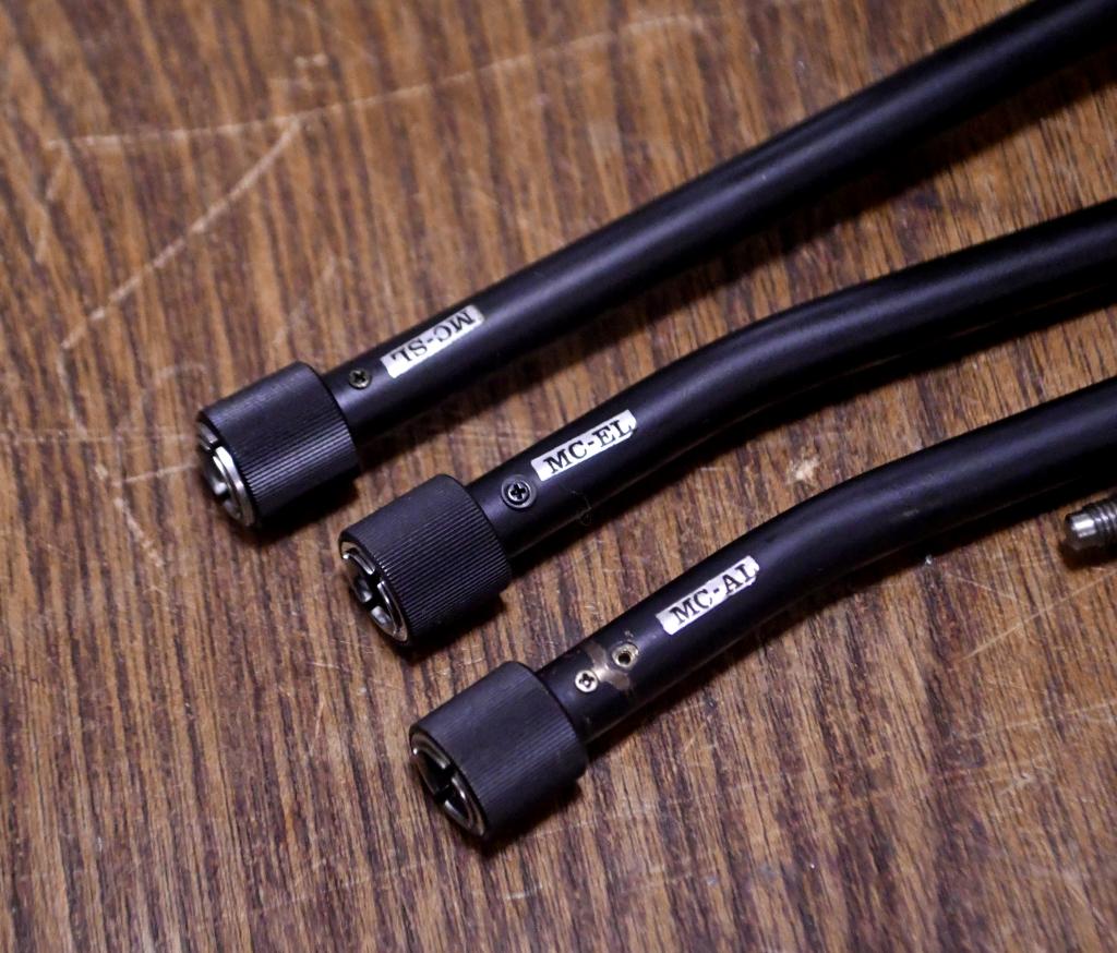 Audio Craft AC-4000MC long type tonearm one pivot oil damped type with 4 armwards, subweight, cable