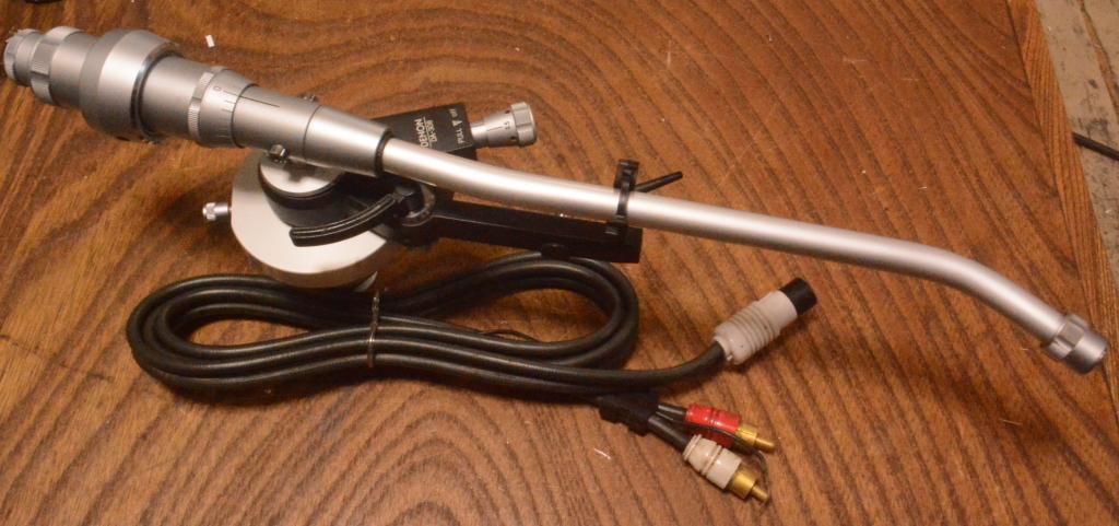 Denon DA-308 12inches  long tonearm for professional with cable, sub weight
