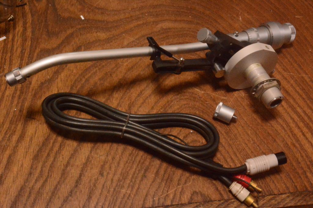 Denon DA-308 12inches long tonearm for professional with cable, sub weight