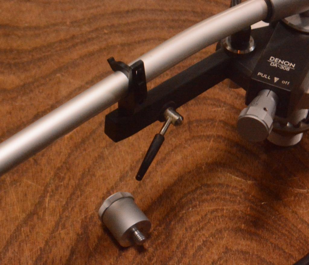 Denon DA-308 12inches long tonearm for professional with cable, sub weight
