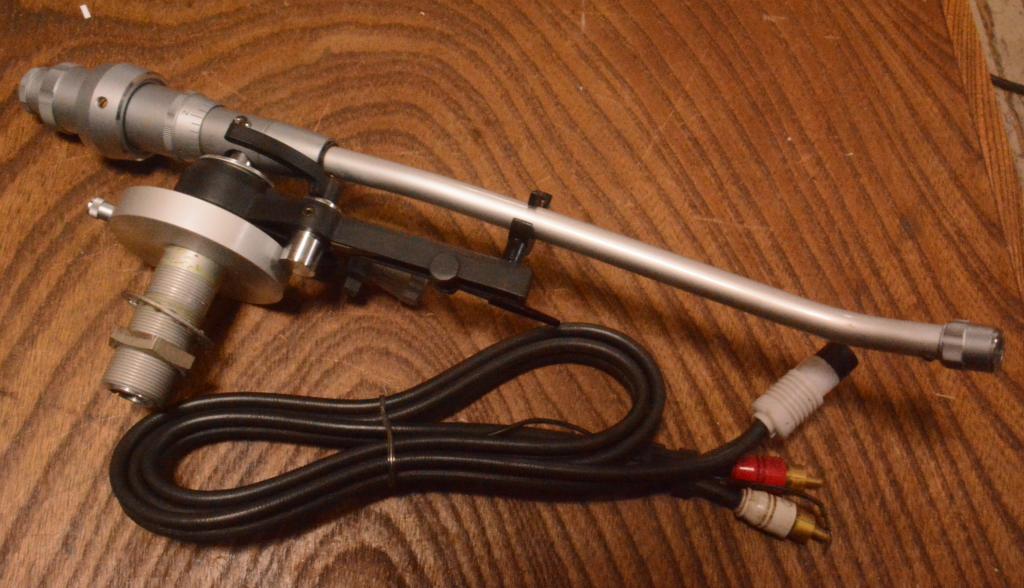 Denon DA-308 12inches long tonearm for professional with cable, sub weight