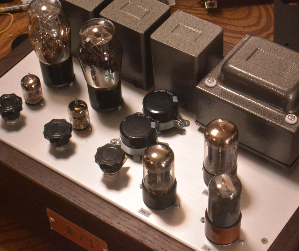 26' tube pre-amplifier, voltage regulator 6SN7-6V6 *120V input