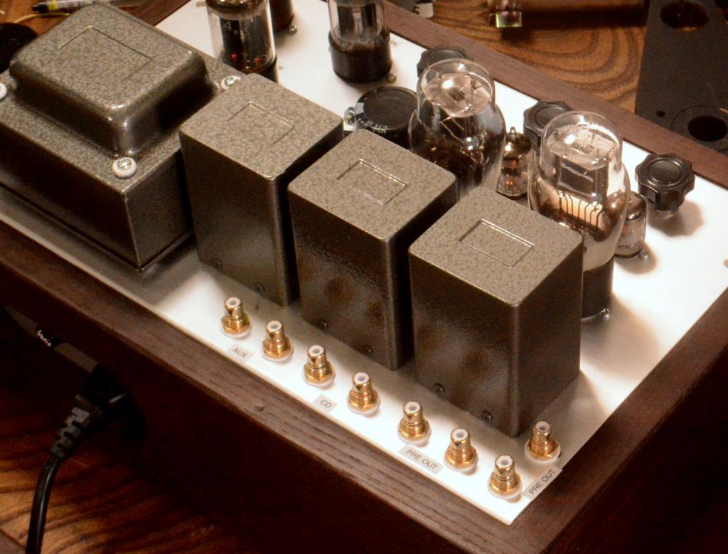 26' tube pre-amplifier, voltage regulator 6SN7-6V6 *120V input