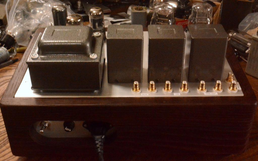 26' tube pre-amplifier, voltage regulator 6SN7-6V6 *120V input