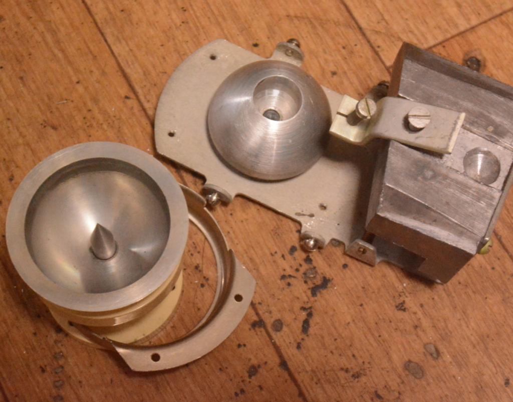50s year EMI tonearm using in BBC broadcast station with Empire 108 cartridge VG++　