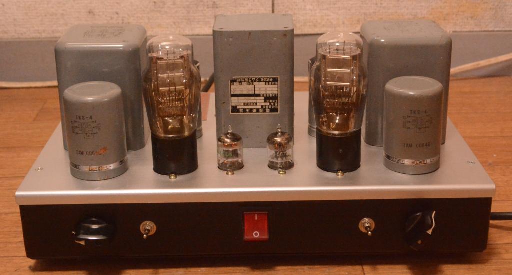 We396A-71A tube stereo headphone, line preamp, booster, amplifier * TAMURA trans