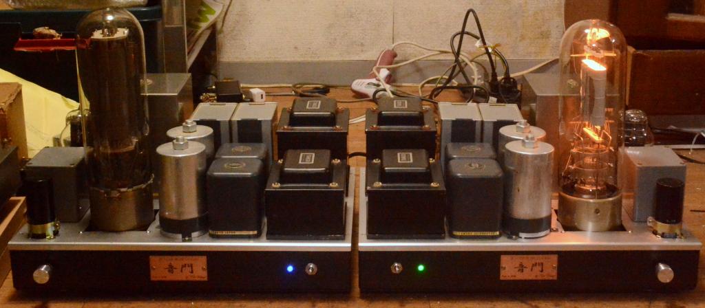 STC 4212 drive by 300B tube amplifier mono block x 2 * No tube included !!!