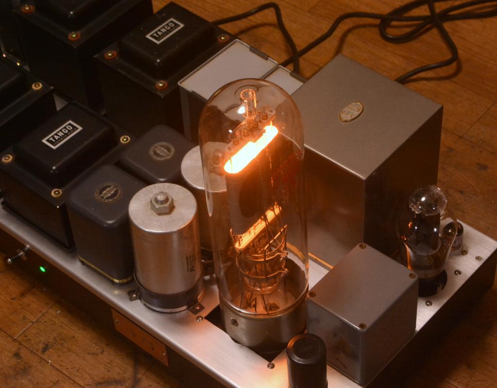 STC 4212 drive by 300B tube amplifier mono block x 2 * No tube included !!!