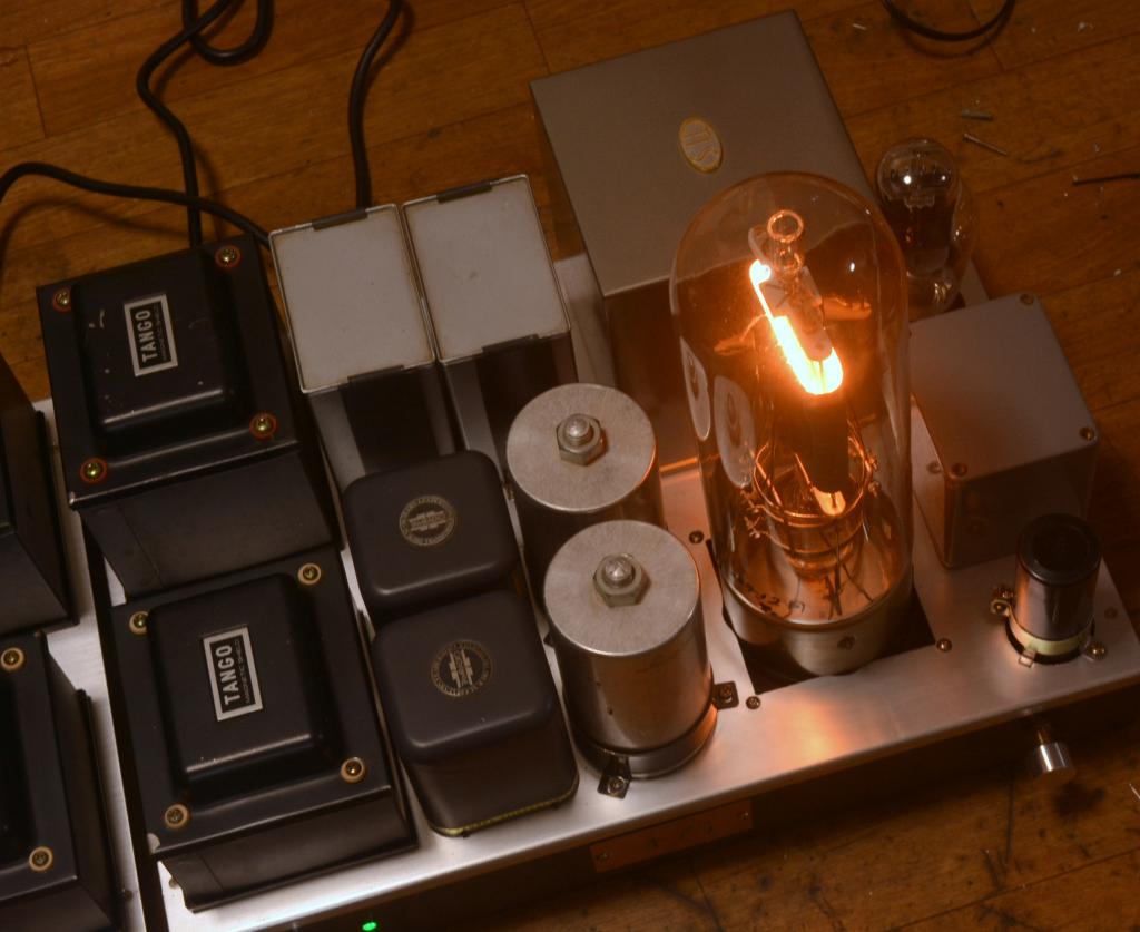 STC 4212 drive by 300B tube amplifier mono block x 2 * No tube included !!!