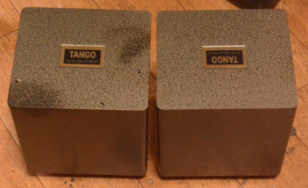 Pair Hirata Tango transformer special order made same material as X-3.5S for 300B, 2A3