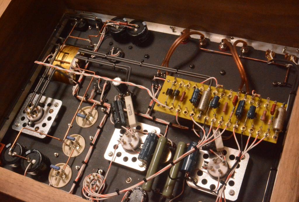 50 SE tube amplifier , class A1: 5W, class A2: 10W