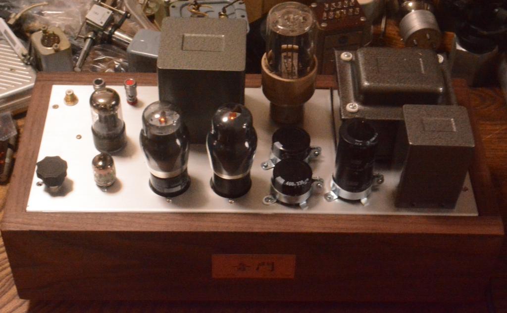 396A-42'　push pull tube amplifier