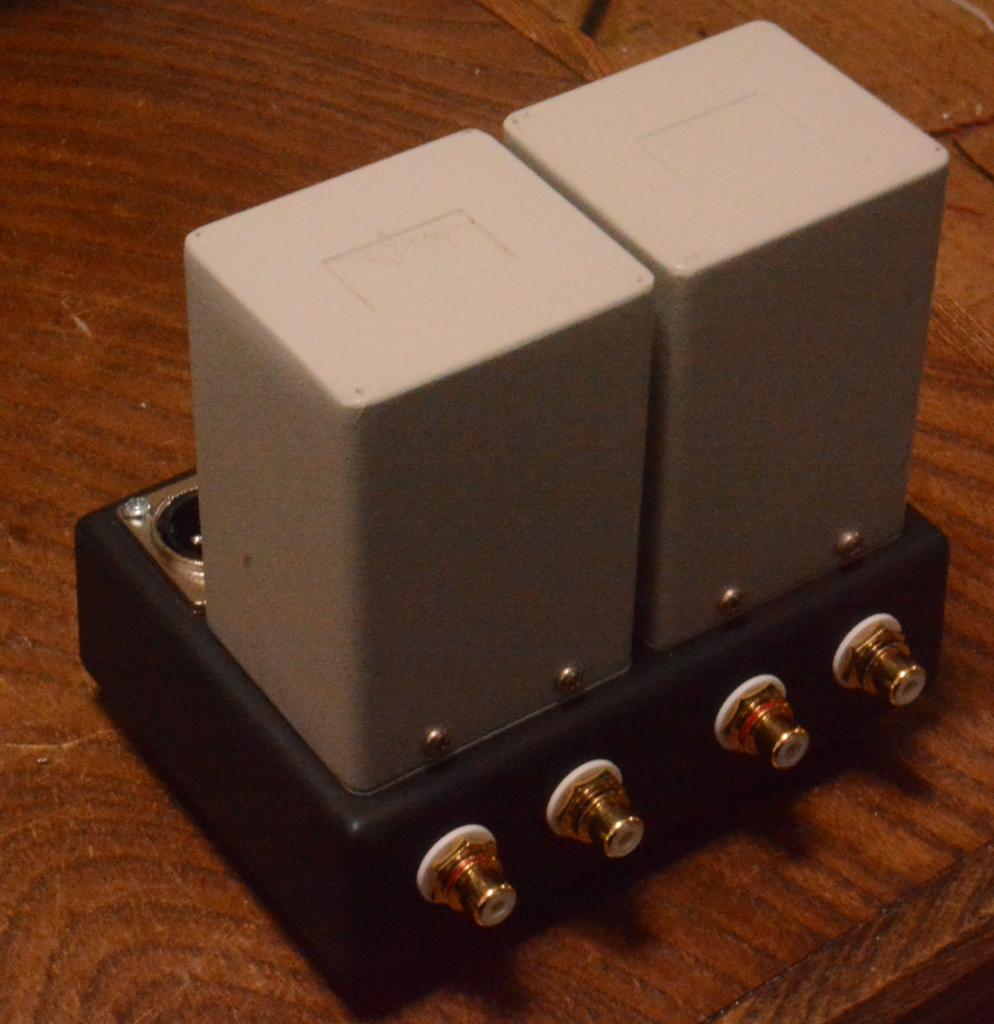 Hirata TANGO NN-11 input, stepup transformer w permalloy core