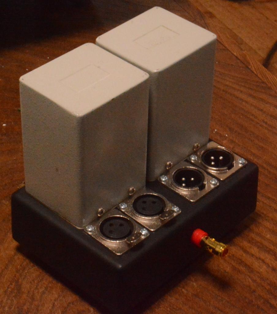 Hirata TANGO NN-11 input, stepup transformer w permalloy core
