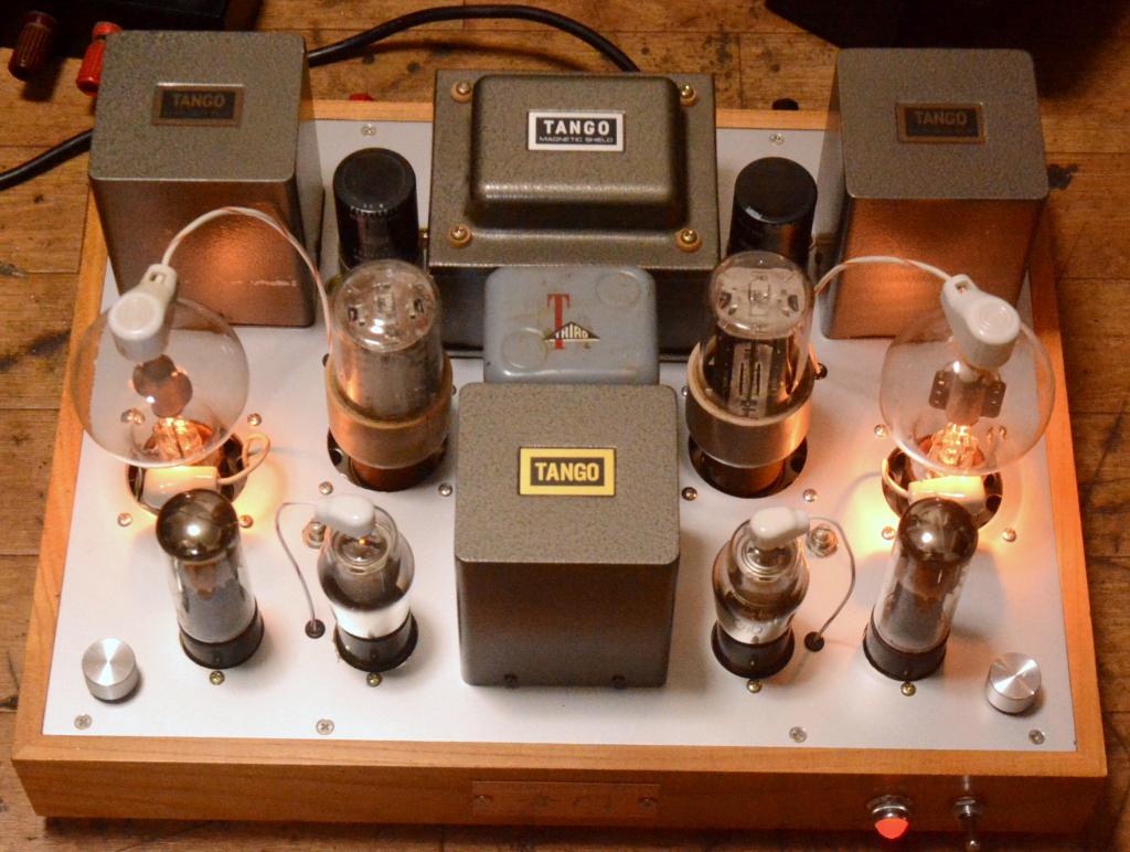 WE348-808 tube amplifier class A2, dynamic coupling * ALL TANGO transformer *  no tube included