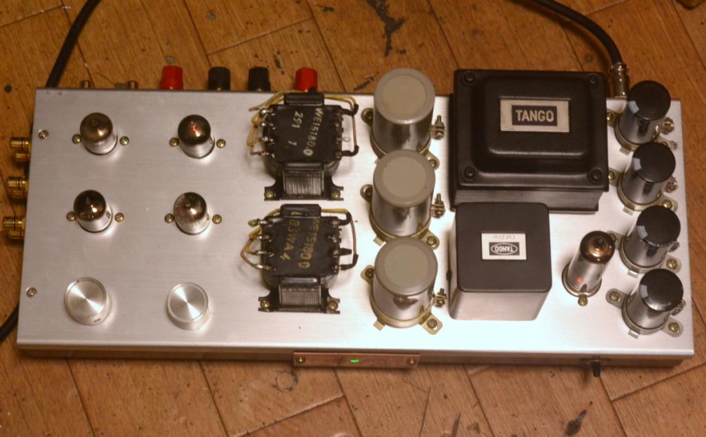 WE396A tube stereo preamp, booster, amplifier * PHILIPS output transformer