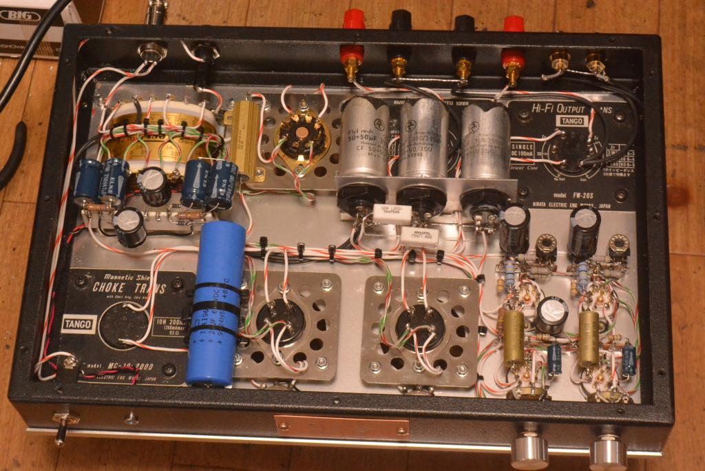 2A3 SE tube amplifier Audio Note Neiro type stereo tube amplifier with all Hirata TANGO