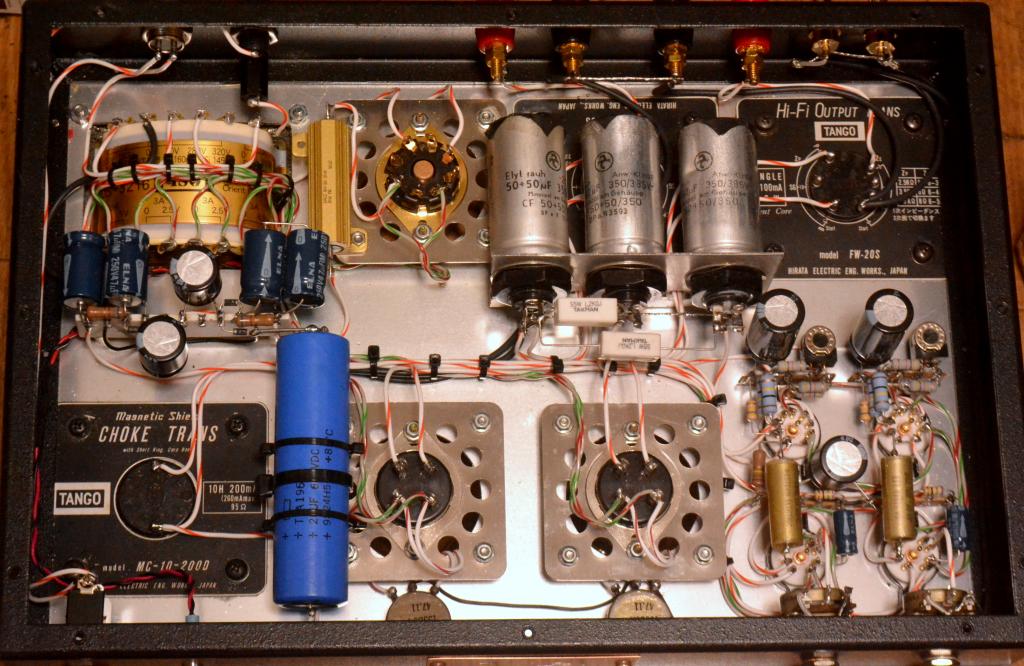 2A3 SE tube amplifier Audio Note Neiro type stereo tube amplifier with all Hirata TANGO