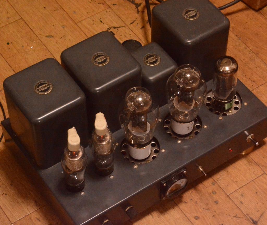 Sun Audio WE91B type 300B SE stereo tube amplifier with all TAMURA transformers