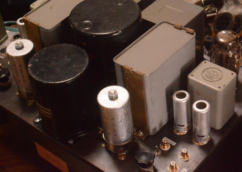 Special order made EL-156SE tube amp with UTC transformers