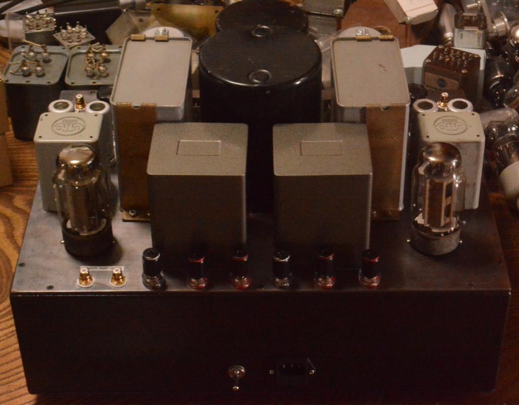 Special order made EL-156SE tube amp with UTC transformers