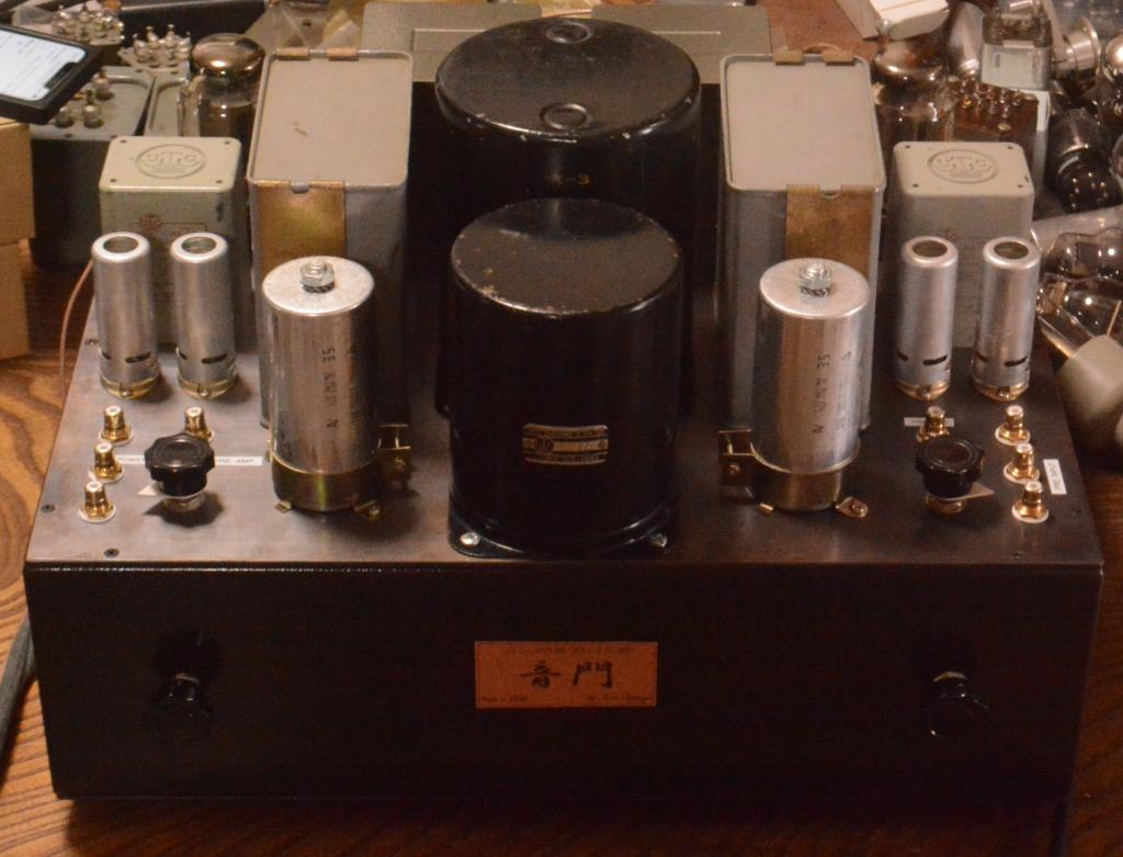 Special order made EL-156SE tube amp with UTC transformers