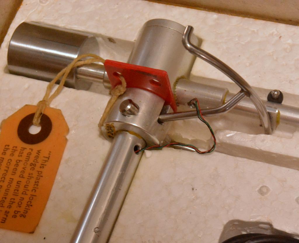 50s year EMI EPU-100 stereo tonearm with cartridge