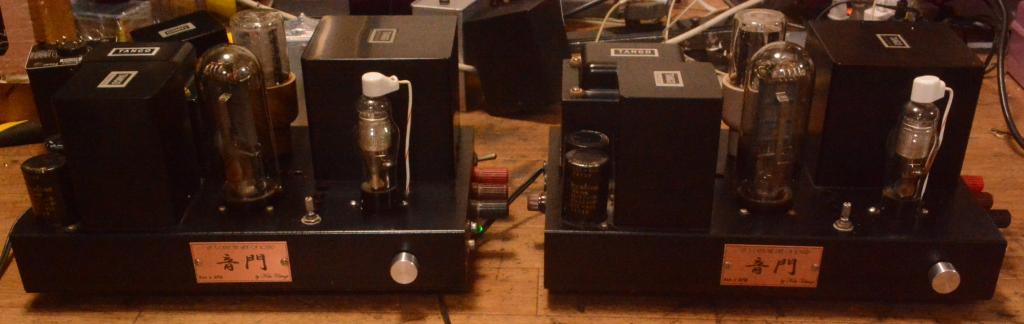 Western Electric 91B type PX-25 mono block x 2 tube amplifier with FX-3.5S transformer