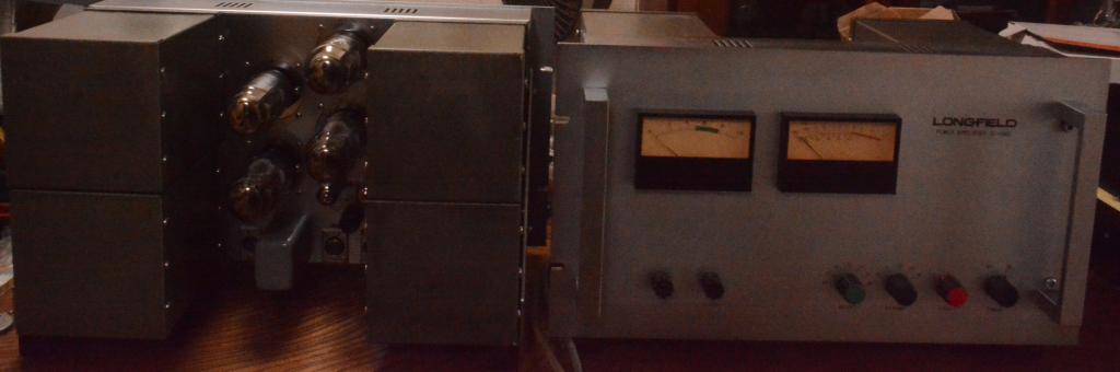Early LONGFIELD SL-ONE the monster EL-156 tube amp Para pushpull * ALL Peerless transformers