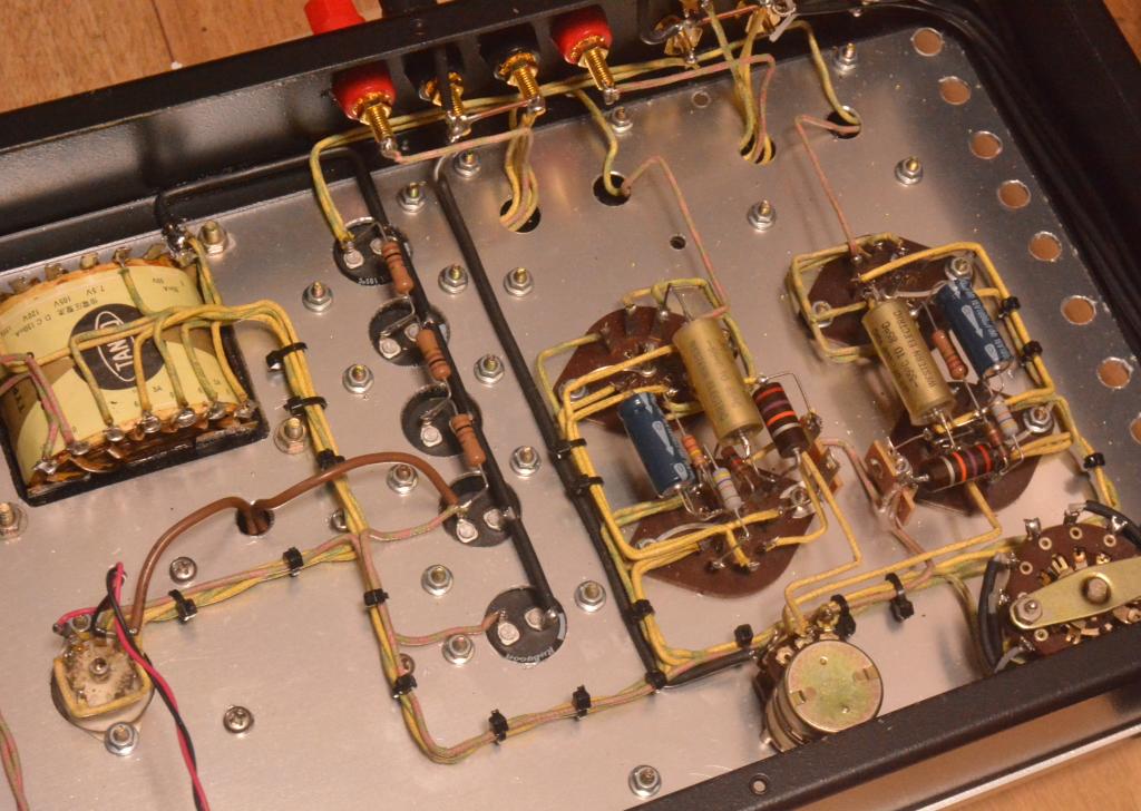 WE396A tube stereo preamp, booster, amplifier * PHILIPS output transformer