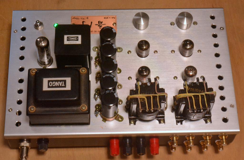 WE396A tube stereo preamp, booster, amplifier * PHILIPS output transformer