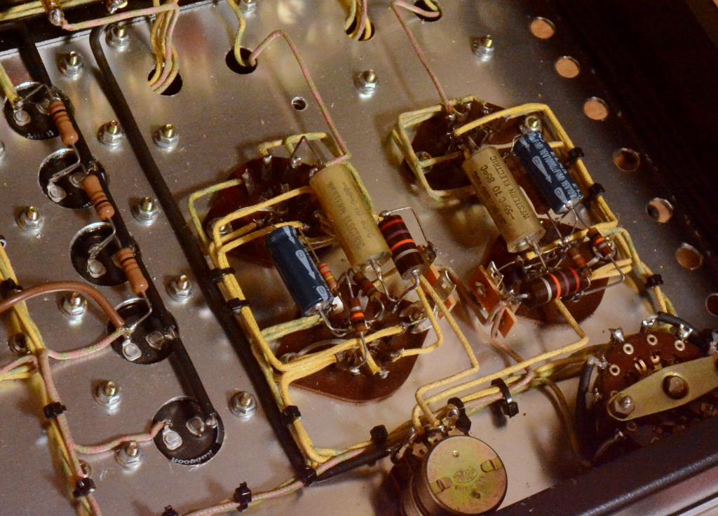 WE396A tube stereo preamp, booster, amplifier * PHILIPS output transformer