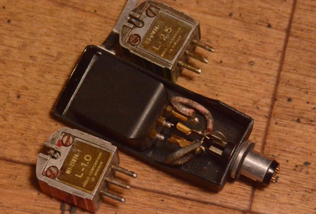 30s year early RCA MI11784 mono cartridge SP & LP pair * VG+++ working