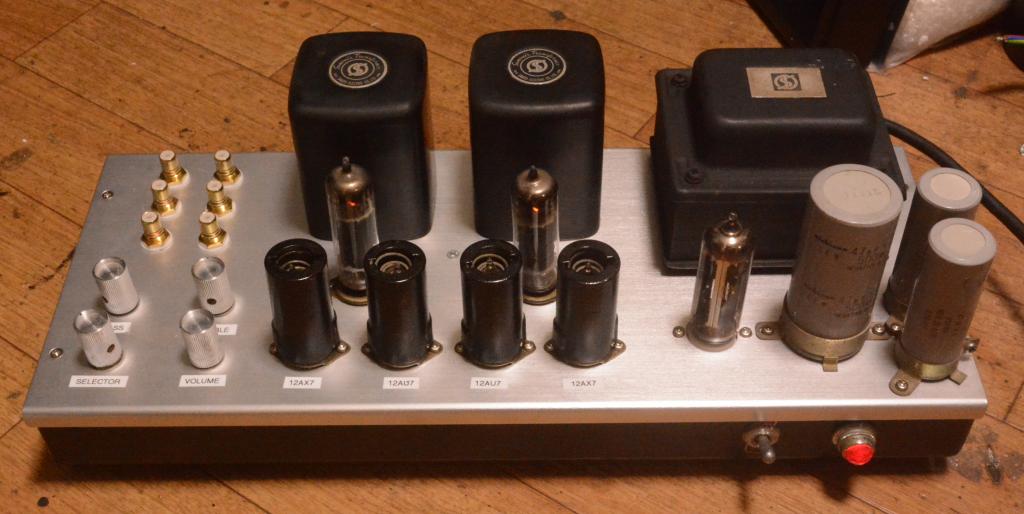 EL-84 SE tube amplifier amp with tone control 5W output