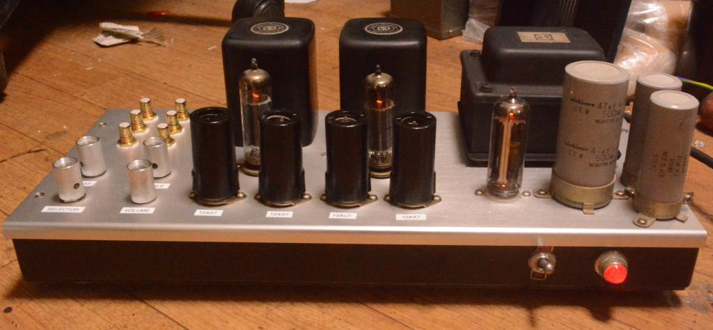 EL-84 SE tube amplifier amp with tone control 5W output